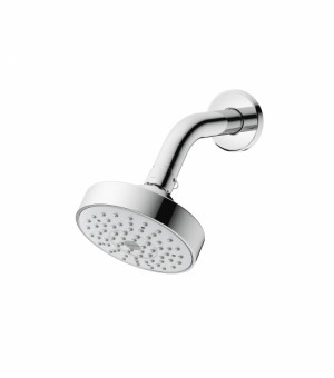 طاسة  دش كروم دائري 100مم 1 حركة  مع عمود مخفي جانبي - صناعة صيني # TOTO   -TBW01012B